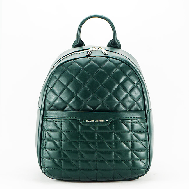 Rucsac David Jones cu imprimeu B-6824-2 119 Verde inchis Verde