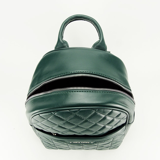 Rucsac David Jones cu imprimeu B-6824-2 119 Verde inchis Verde
