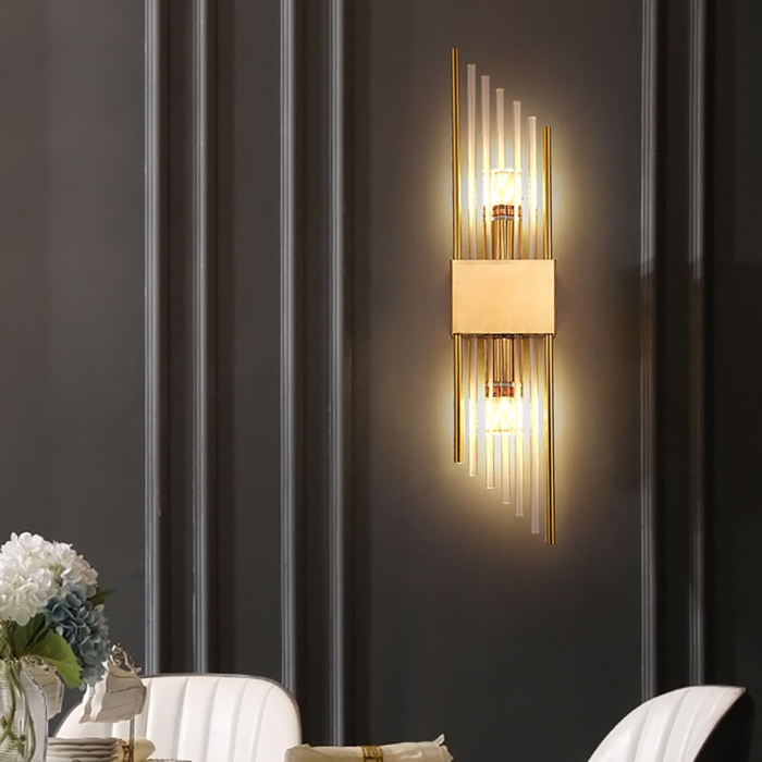 Aplica de perete 2372 – Design modern disponibilă în finisaje crom, auriu și negru [4]