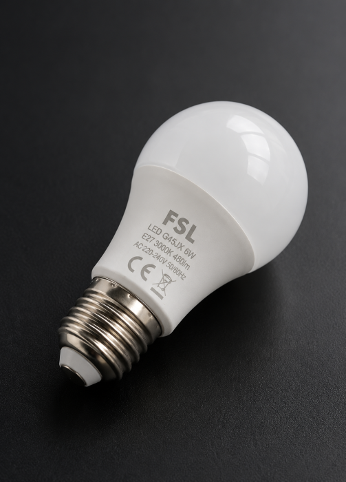 Bec LED FSL G45JX 6W E27 3000K 480 lm [2]