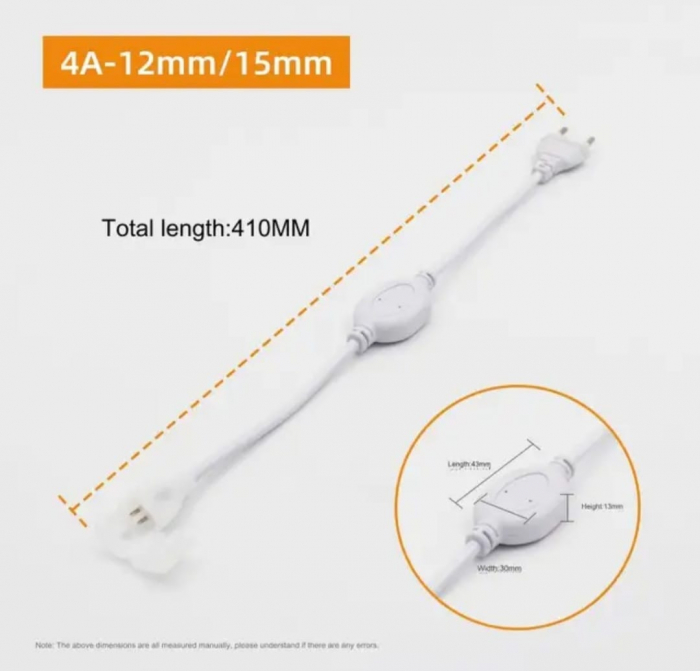 CONECTOR BANDA LED COB FLEXIBLA 2.20V [3]