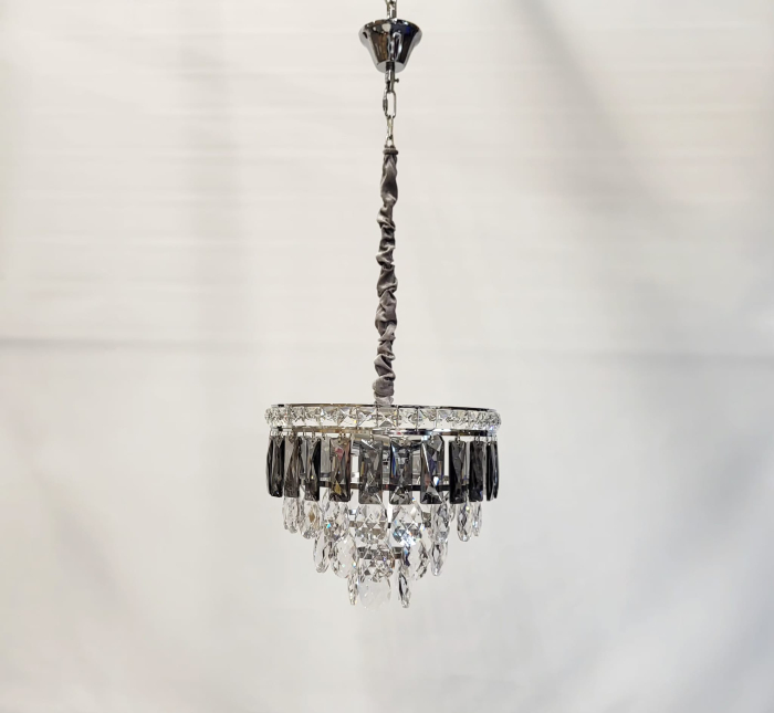 Lustră elegantă 3352/300 crom cu cristale K9, Ø30 cm [2]