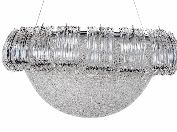 Lustră LED 1060/1 din Acril și Metal Cromat [3]