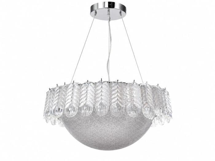 Lustră LED 1062/1 Acril și Crom, Ø35 cm, 3 Culori [2]