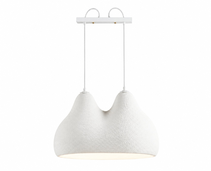 Lustră 6606/2D alb mat cu design organic minimalist [2]