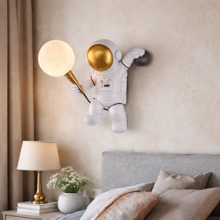 APLICE SI PLAFONIERE - Aplica Astronaut 8002/CW – design modern pentru camera copiilor