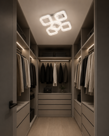 APLICE SI PLAFONIERE - Aplica Led cu Telecomanda 80W 2771/4+1S