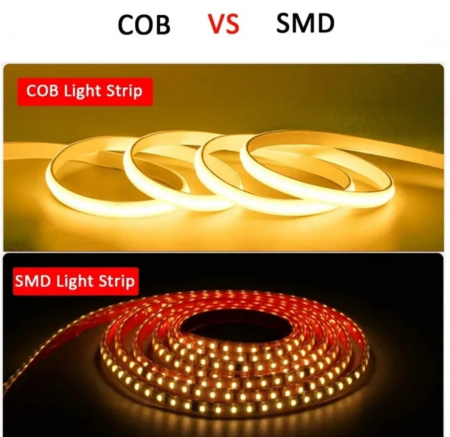 BANDA LED COB FLEXIBILA 3500K DE EXTERIOR 220V-12w/m [3]