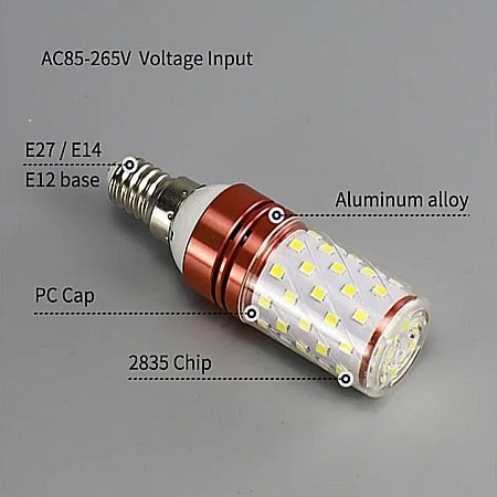BEC LED E27 12W 6500K [1]
