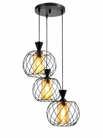 LUSTRE - Lustra HJ3069/3 BK