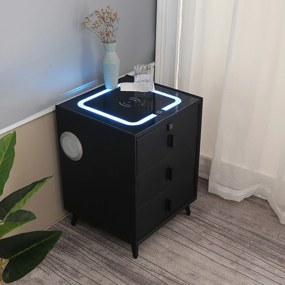 MOBILIER - Noptiera Multi inteligenta 103 Negru