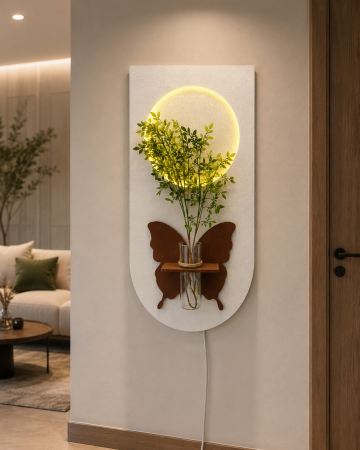 Tablouri - Tablou Led Fluture