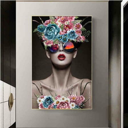 TABLOURI - Tablou Portret Floral