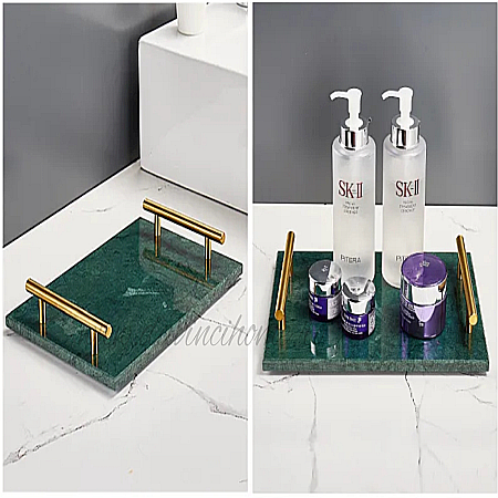 DECORATIUNI - Tava Marmura Verde CM 9001