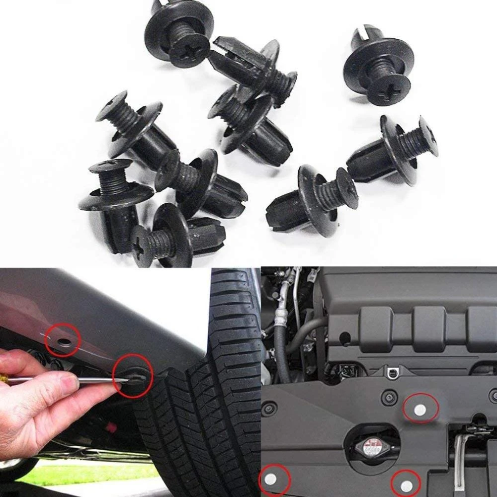 Set cleme - clipsuri reconditionare auto, 100 piese, diferite modele [3]