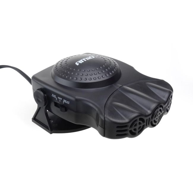 Aeroterma Auto 2in1, Ventilate, Incalzire Rapida si Dezghetare Geamuri, 12V, Putere 150W, cu mufa de bricheta [4]