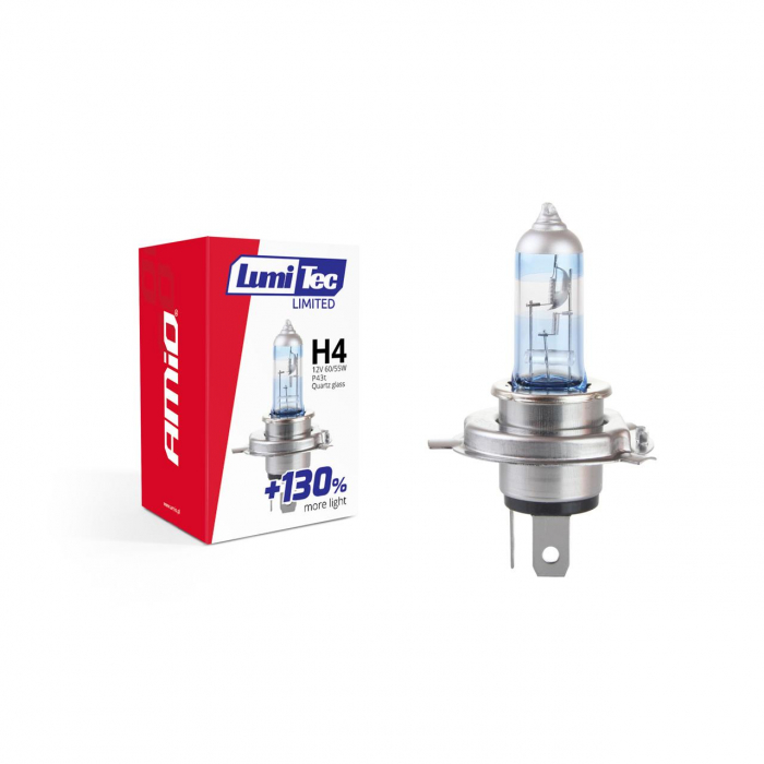 Bec halogen H4 12V 60 / 55W LumiTec LIMITED + 130% [3]