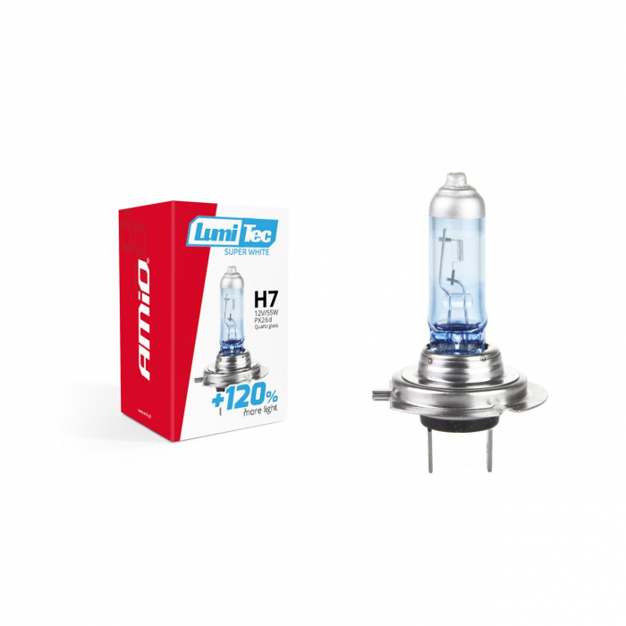Bec halogen H7 12V 55W LumiTec SuperWhite + 120% [3]