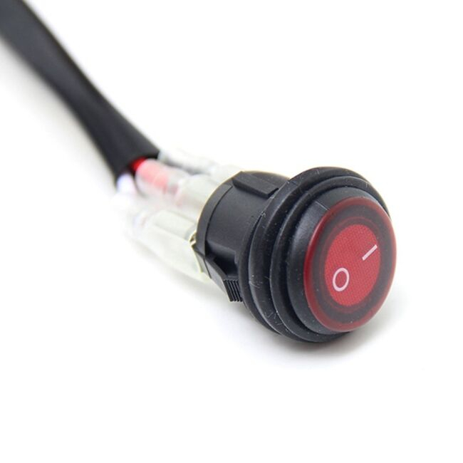 Cablaj cu intrerupator, releu si siguranta pentru montarea barelor sau a proiectoarelor LED [5]