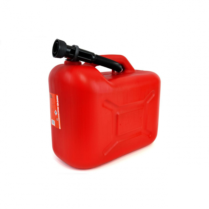 Canistra din plastic pentru combustibil rosie 20L [1]
