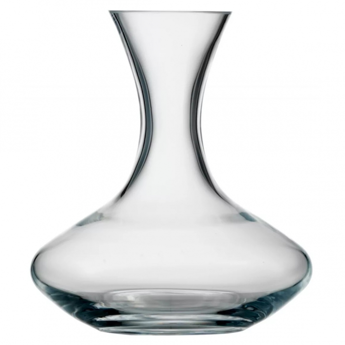 Carafa din sticla clara, Decanter cu volum de 750 ml pentru aerarea vinului rosu [1]