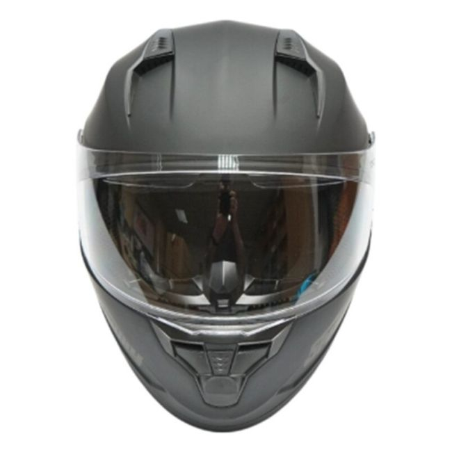 Casca moto integrala negru mat cu viziera transparenta si ochelari de soare, marimea L, model Arcane II [3]