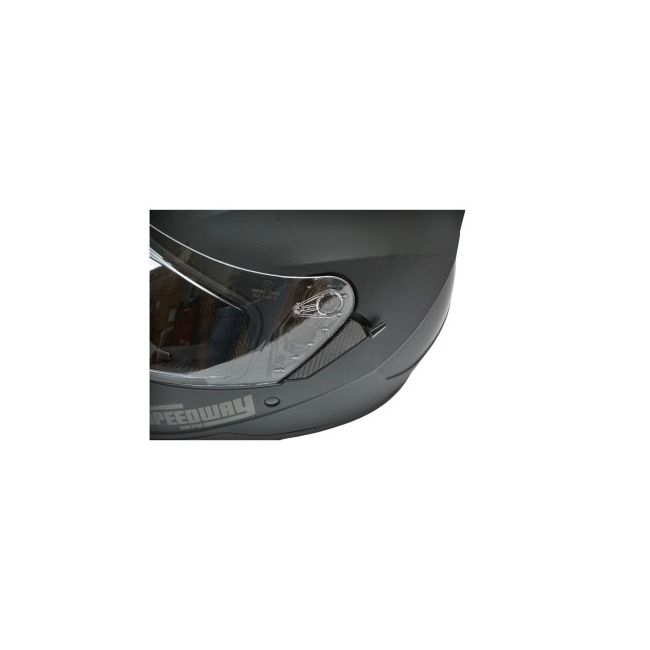 Casca moto integrala negru mat cu viziera transparenta si ochelari de soare, marimea L, model Arcane II [6]