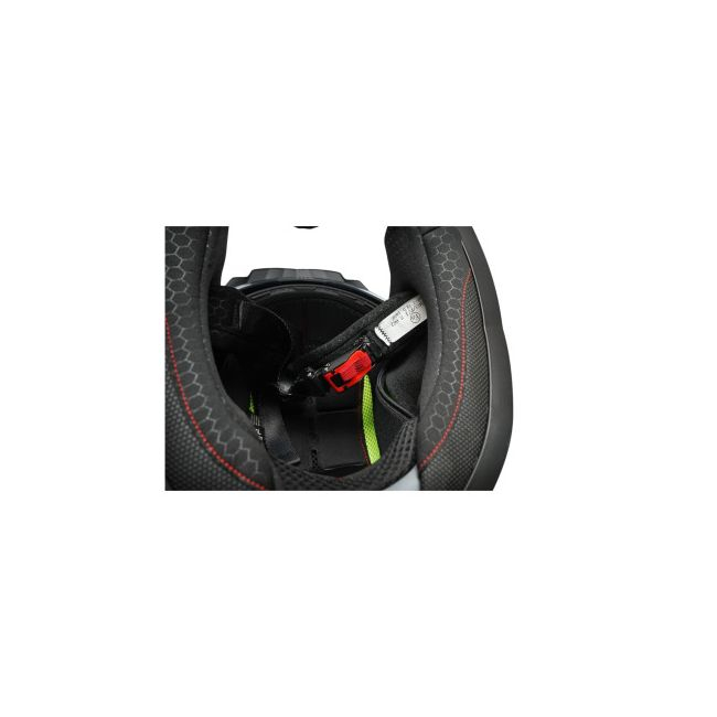 Casca motocross integrala, negru mat cu viziera transparenta si ochelari de soare marimea XL, model LION [7]