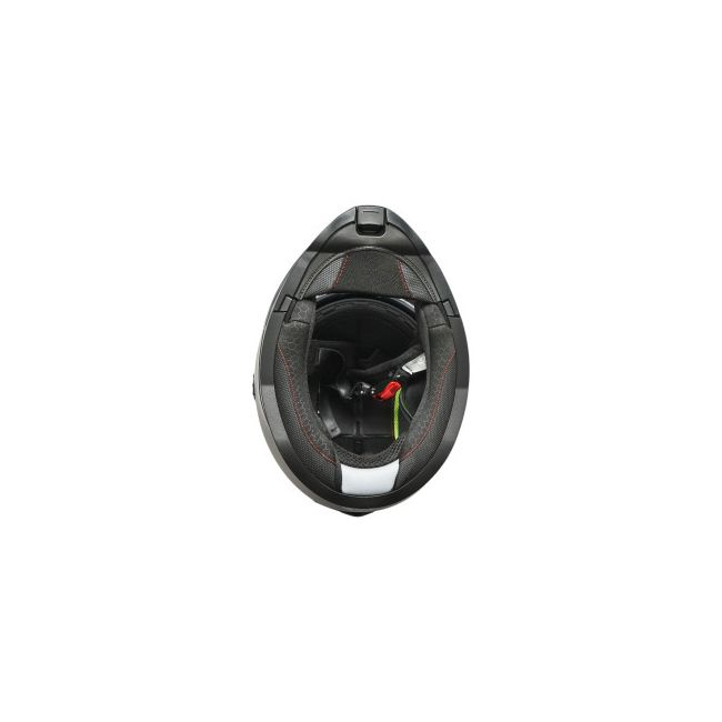 Casca motocross integrala, negru mat cu viziera transparenta si ochelari de soare marimea XL, model LION [6]