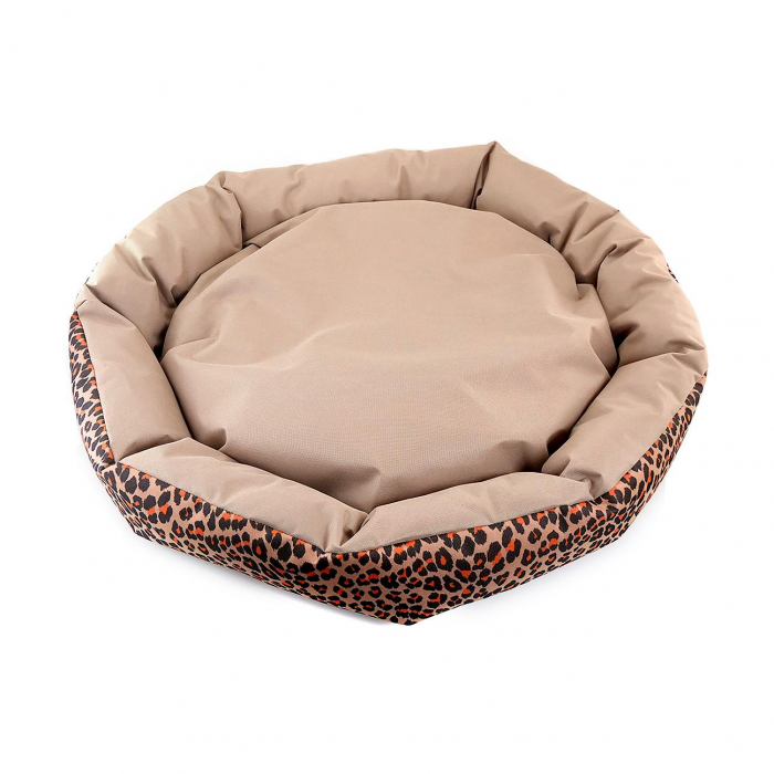 Culcus din material impermeabil pentru caine/pisica, model Animal Print, 77 cm [3]