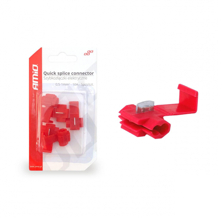 Cuplaje electrice pentru imbinari rapide 0,5-1mm2 10A 5 buc blister [1]