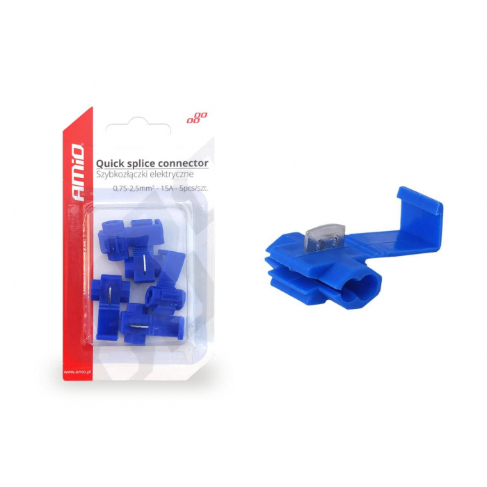 Cuplaje electrice pentru imbinari rapide 0,75-2,5mm2 15A 5 buc blister [2]