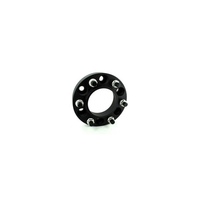 Distantier janta auto  6 x 139, grosime 50mm, culoare neagra, prindere dubla cu piulite incluse, diametru central  67.1 [2]