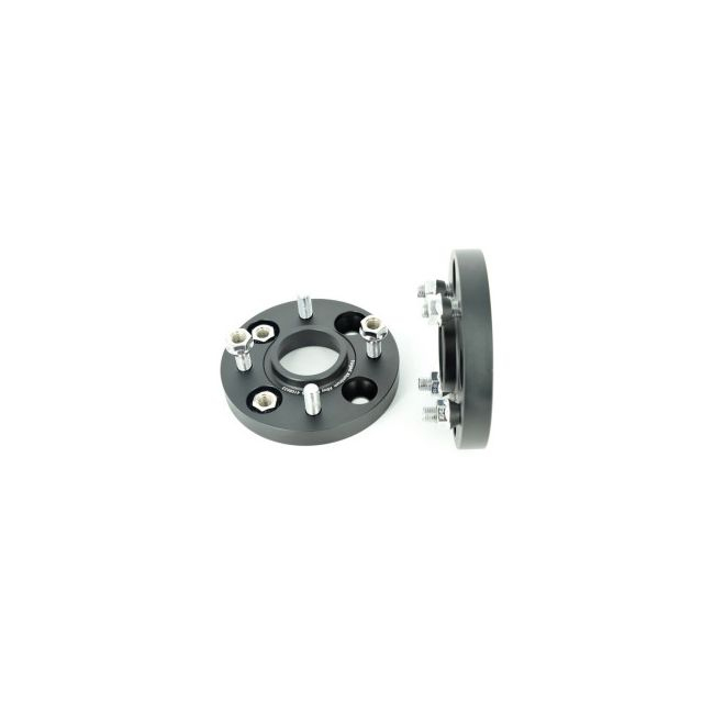 Distantier janta auto, dimensiune  4x108, grosime 20mm, prezoane incluse, culoare neagra [2]