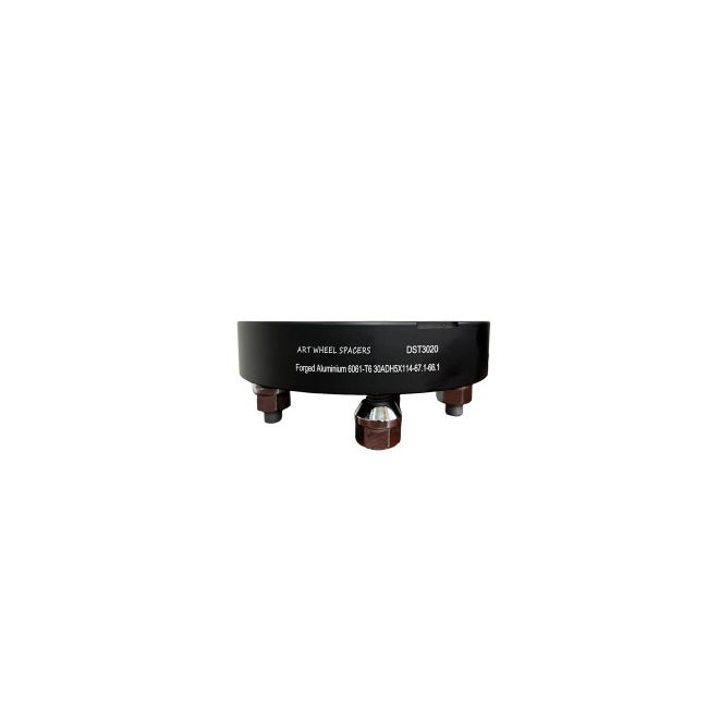 Distantier janta auto, dimensiune 5x114.3, grosime 30mm, prindere dubla M12x1.5, diametru central 67.1-66.1 [1]