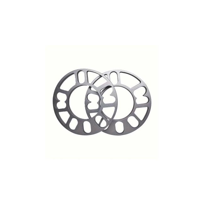 Distantier janta universal din aliaj de aluminiu, grosime 5mm, diametru central 75mm [2]