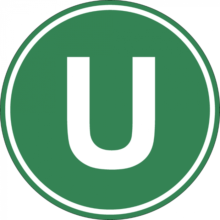 Eticheta, Autocolant Litera U, Autocolant Camion Litera U, Diamentru 22 cm [2]