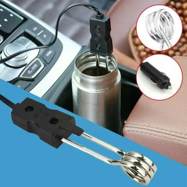 Fierbator Auto pentru calatorii cu alimentare la priza bricheta, tensiune 12V, putere 150W [3]