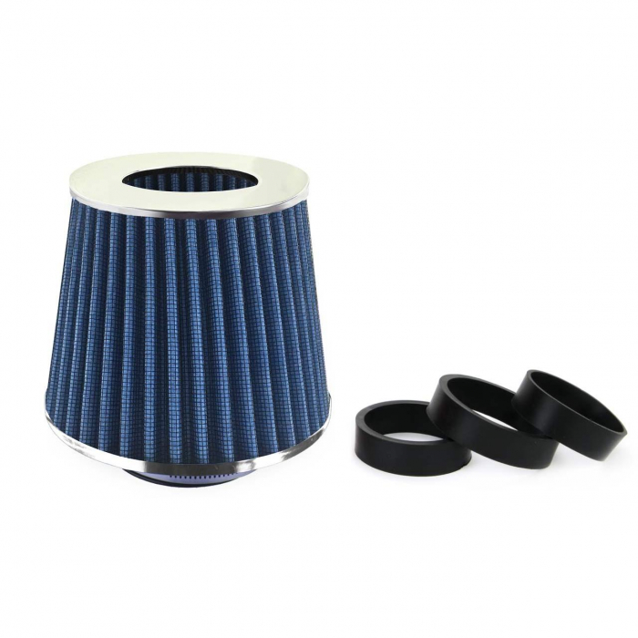 Filtru de aer conic albastru cu 3 adaptoare [1]