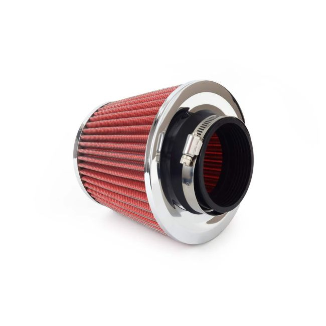 Filtru de aer conic rosu cu 3 adaptoare [2]