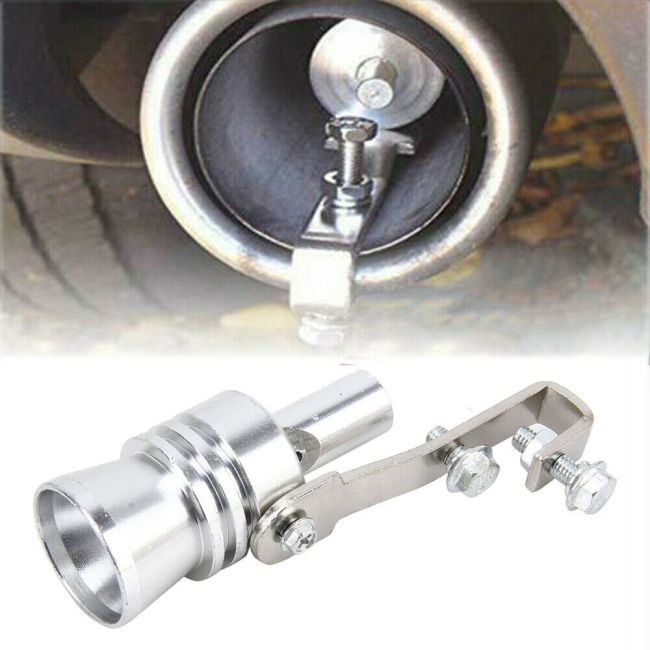 Fluier din aluminiu pentru toba marime M, compatibil cu motoare intre 1600 - 2000 cc [3]