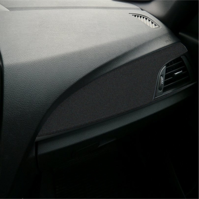 Folie Auto Colantare Trimuri, Model Catifea Negru, 100 x 45cm [1]