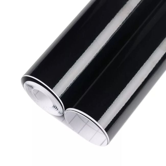 Folie auto pentru colantare integrala, Termoplastica, cu tehnologie "BUBBLE FREE", culoare Negru, finisaj Lucios, dimensiune 3,0m x 1,52m [5]