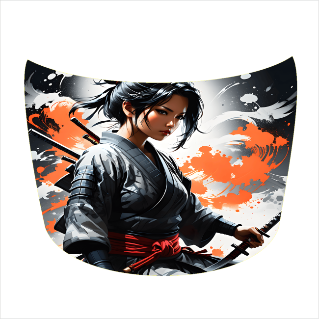 Folie Capota Auto "Hood Art" rezistenta la exterior, marime L (180 x 130cm) - Cod: AVX-CAPOTA-005L [3]