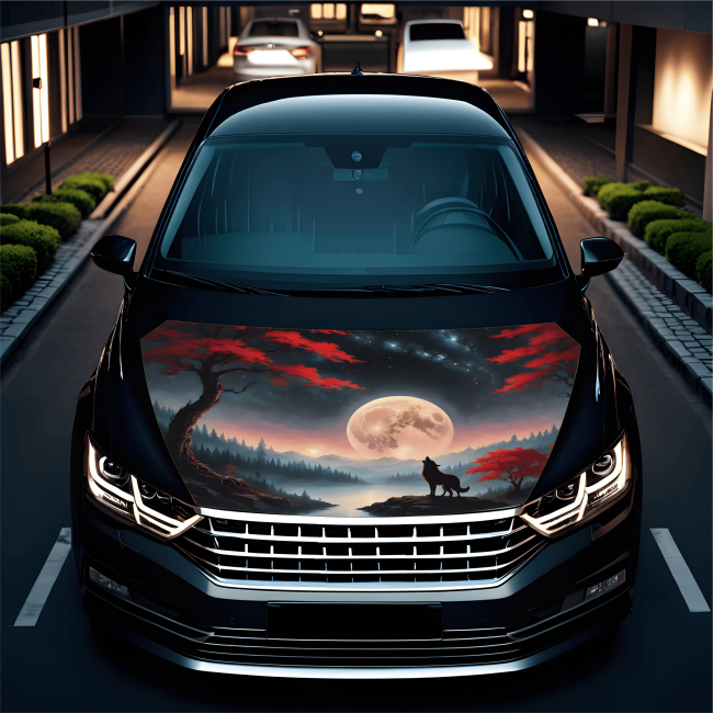 Folie Capota Auto "Hood Art" rezistenta la exterior, marime L (180 x 130cm) - Cod: AVX-CAPOTA-021L [4]