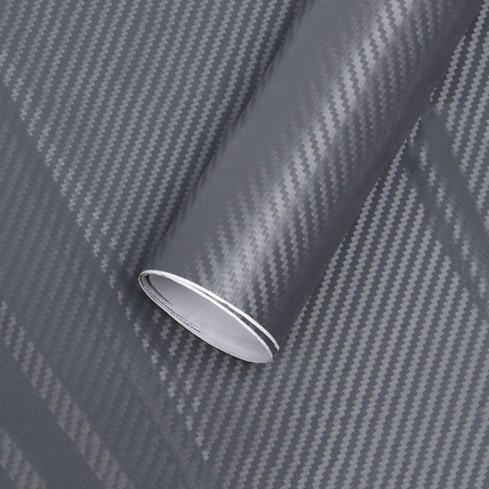 Folie colantare auto Carbon 3D - Antracit (3m x 1,27m) [1]
