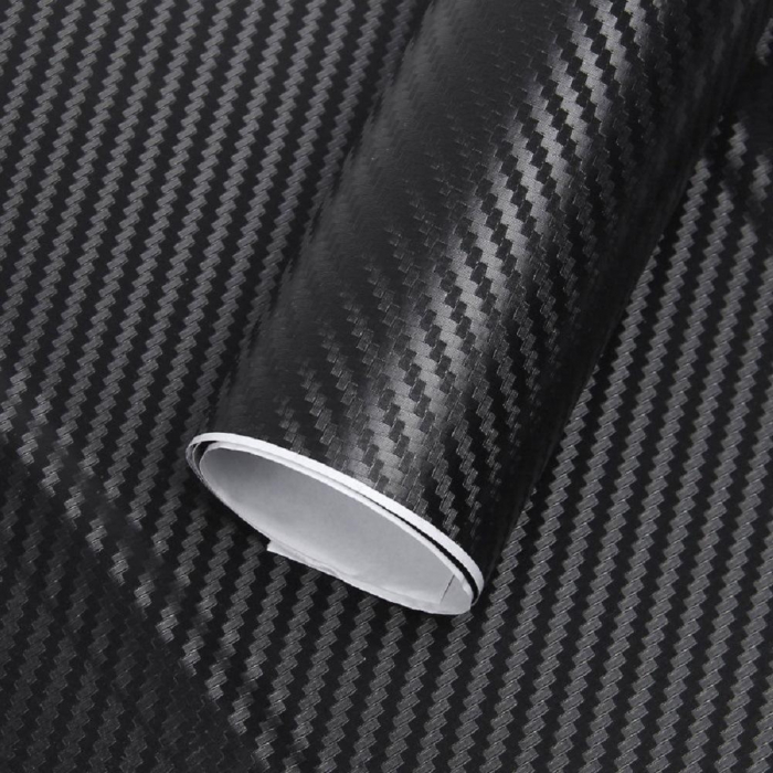 Folie colantare auto Carbon 3D - Negru (3m x 1,27m) [1]