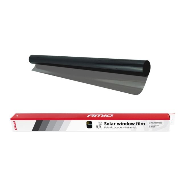 Folie fumurie pentru geamuri Super Dark Black 0.75  x 3m (5%) [1]