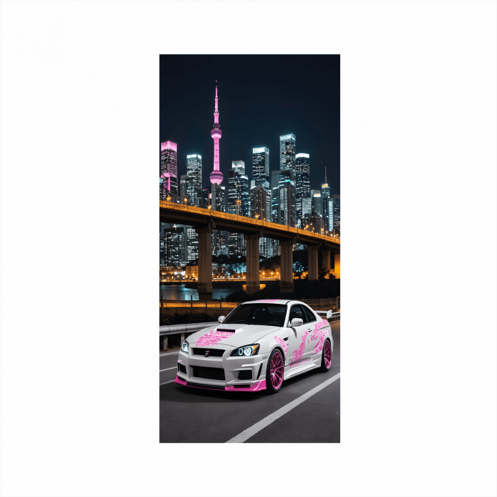 Folie imprimata color pentru decor Frigider, dimensiune 200 x 90cm, model: AVX-FR06 [2]