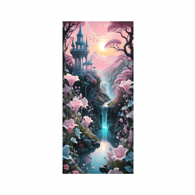 Folie imprimata color pentru decor Frigider, dimensiune 200 x 90cm, model: AVX-FR13 [2]